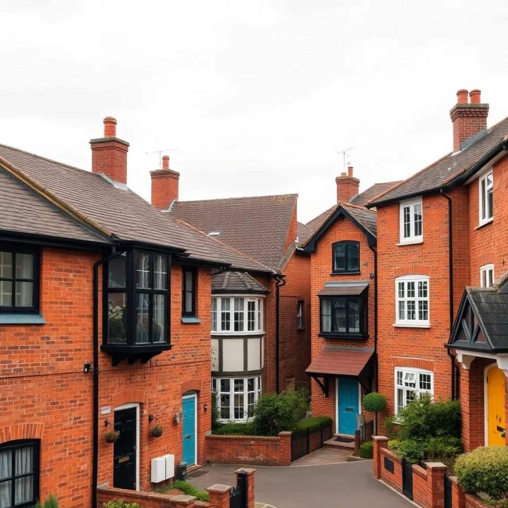 Jak WYGLĄDAJĄ domy w Anglii