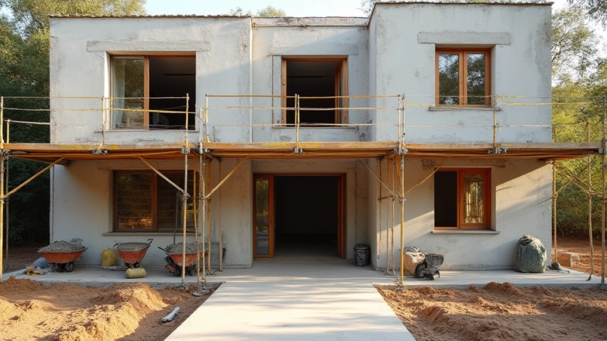 Koszt tynkowania domu 120m2