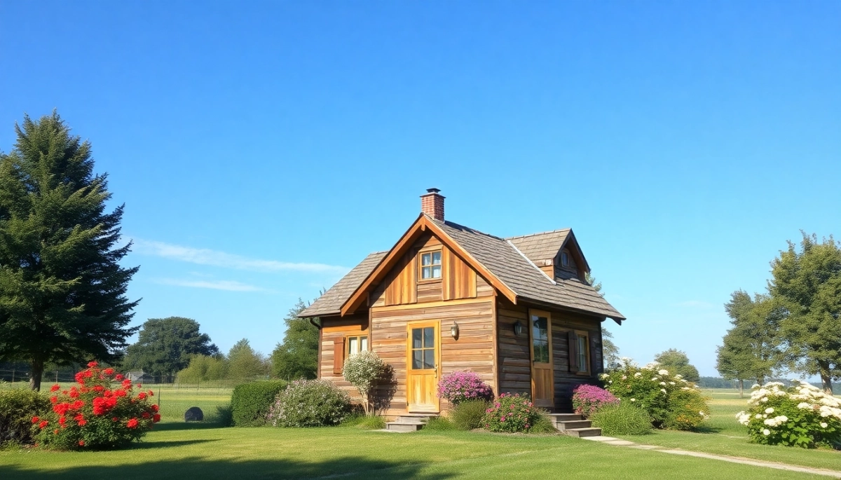 Na jaki kolor pomalować domek na działce