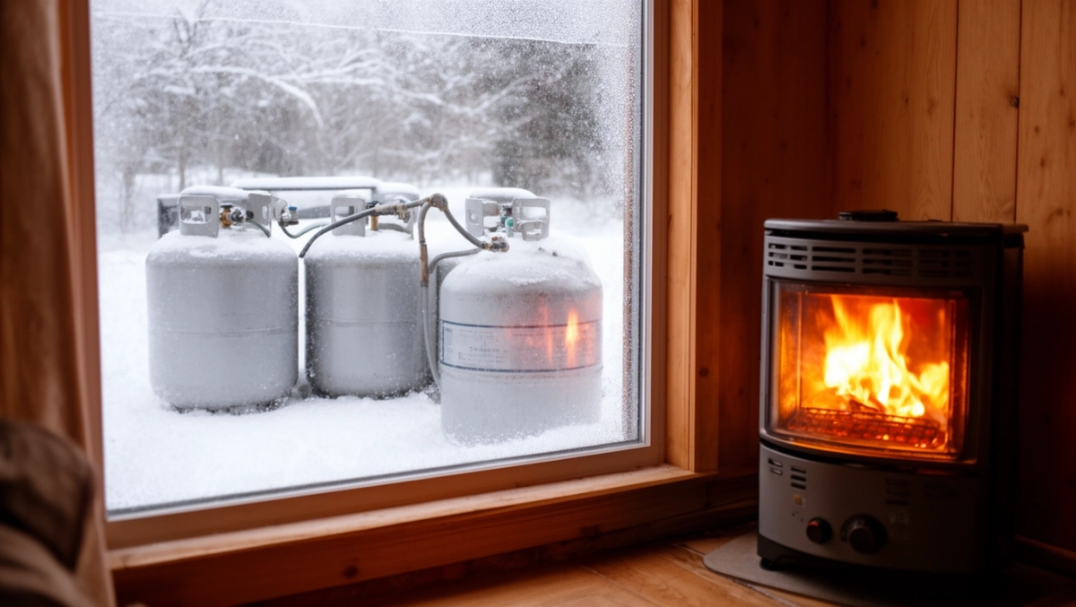 ogrzewanie domu gazem z butli