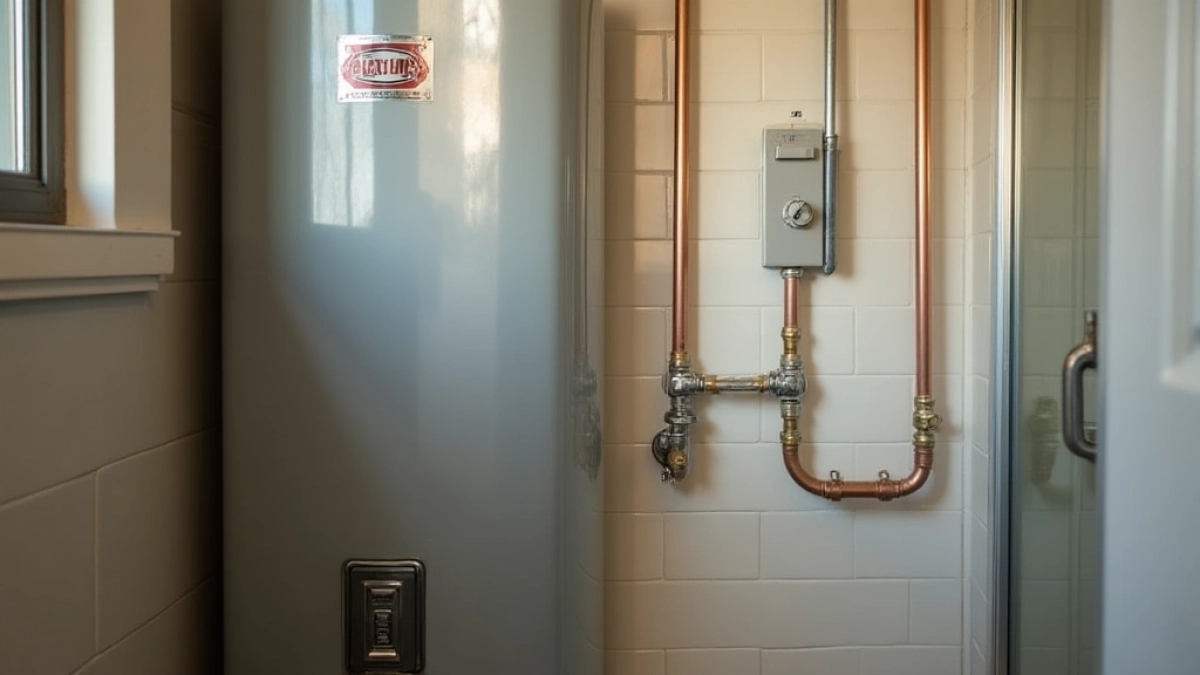 Piecyk gazowy do łazienki w bloku