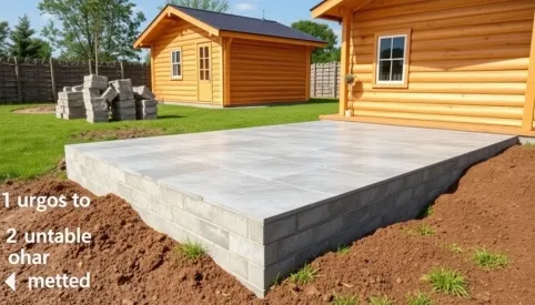 Jaki fundament pod domek letniskowy drewniany 35m2