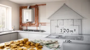 Koszt instalacji gazowej w domu 120m2