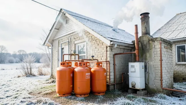 Koszt założenia gazu w domu z butli