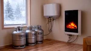 Ogrzewanie domu gazem z butli 11kg