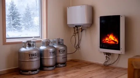 Ogrzewanie domu gazem z butli 11kg