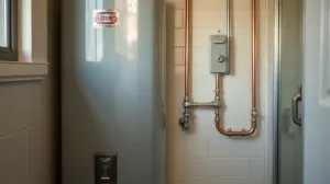 Piecyk gazowy do łazienki w bloku