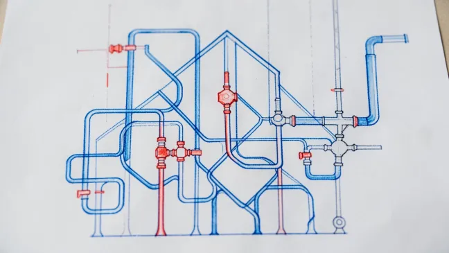 schemat instalacji gazowej w domu