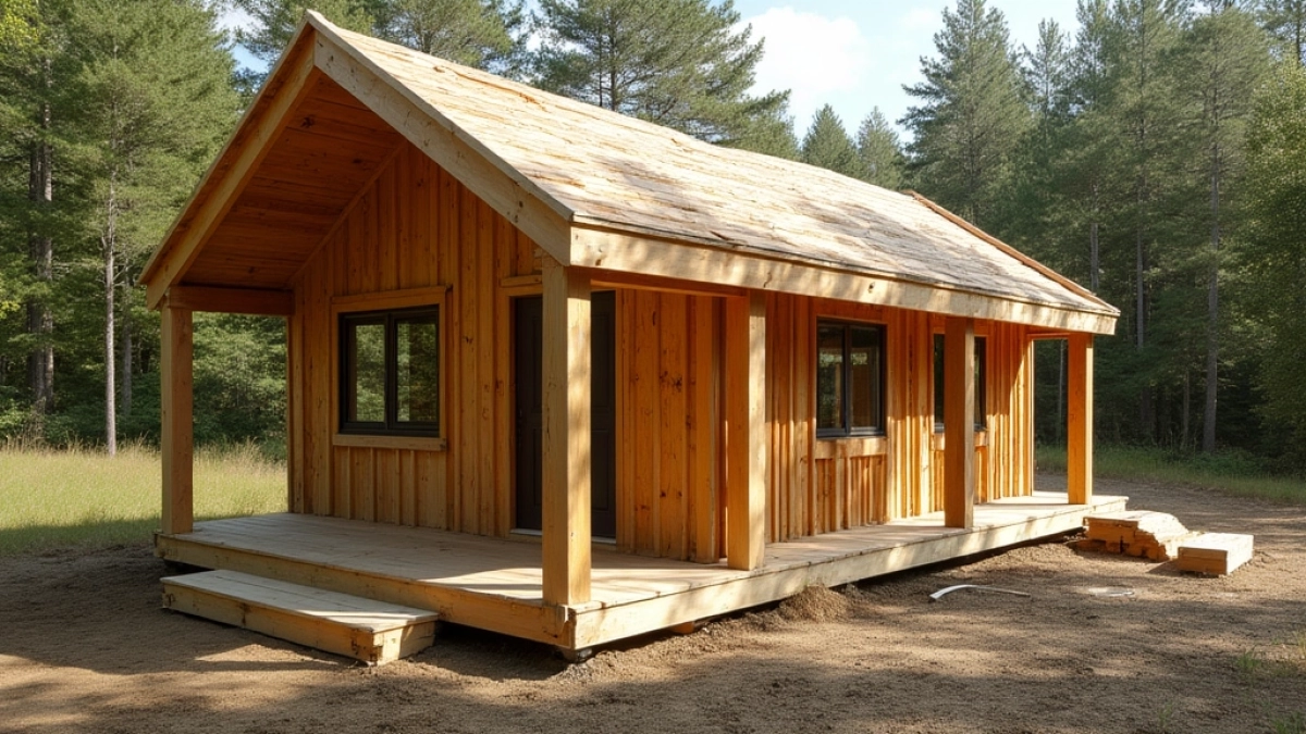 Zabudowa domku holenderskiego